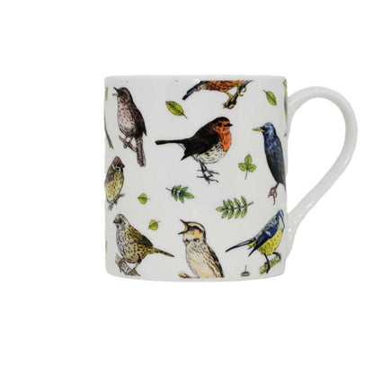 Bird Song Bone China Decorated Mug