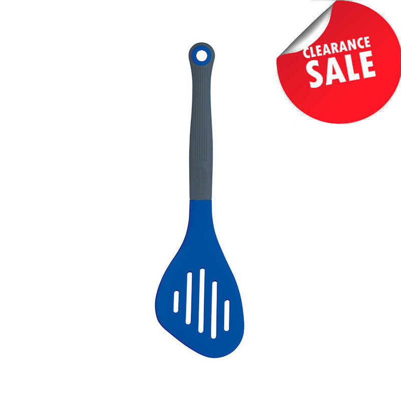 Colourworks Brights Long Handled Silicone-Headed Slotted Food Turner