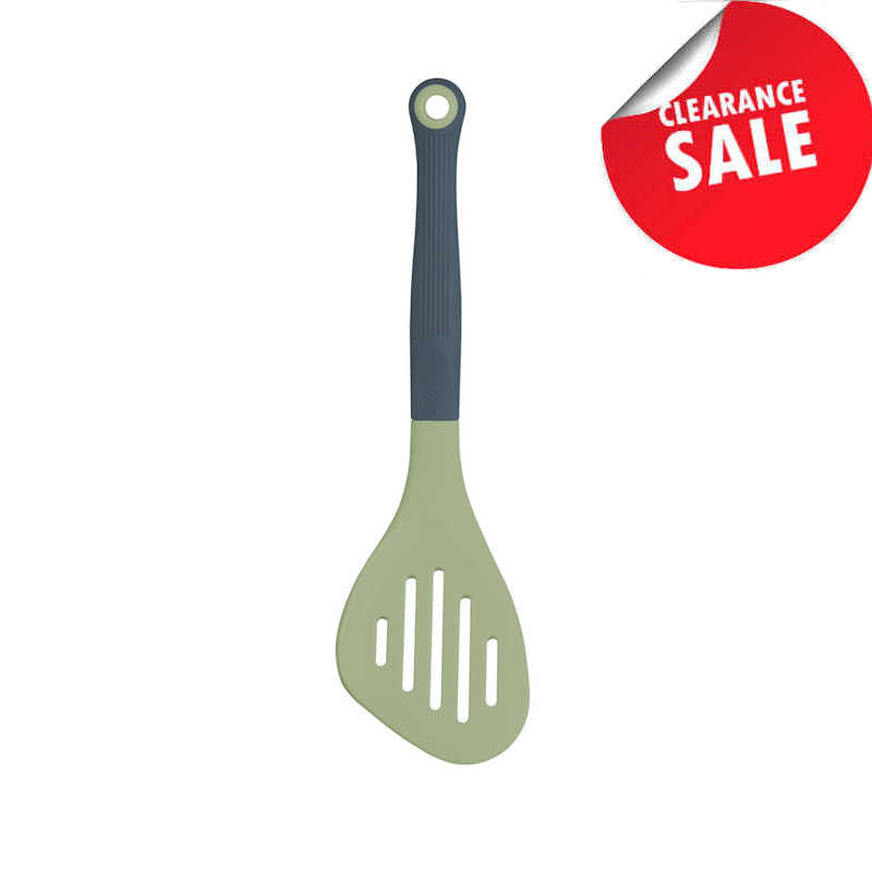 Colourworks Classics Long Handled Silicone Slotted Food Turner