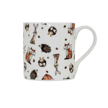 Cuddly Creatures Bone China Decorated Mug