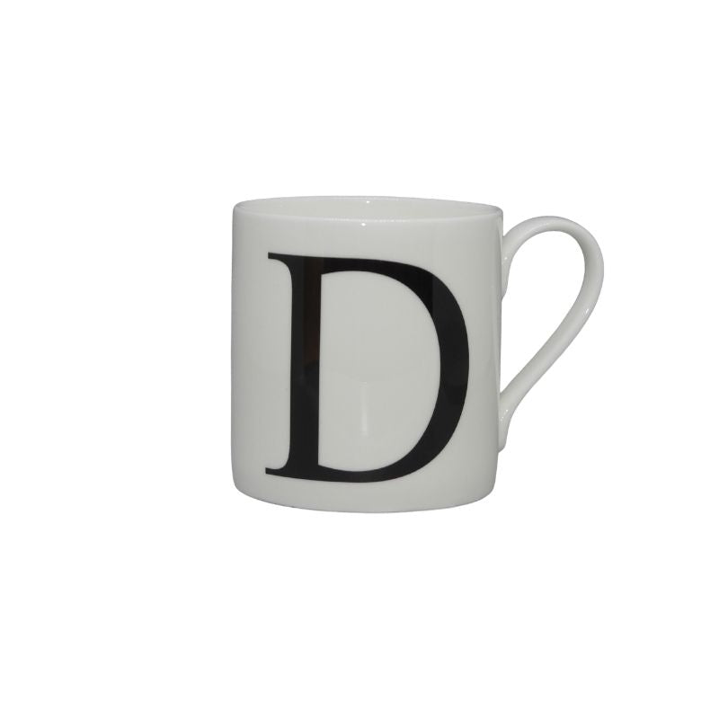 Bone China Alphabet Mug