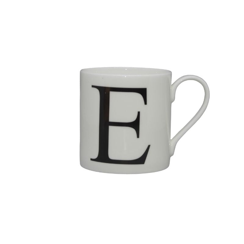 Bone China Alphabet Mug