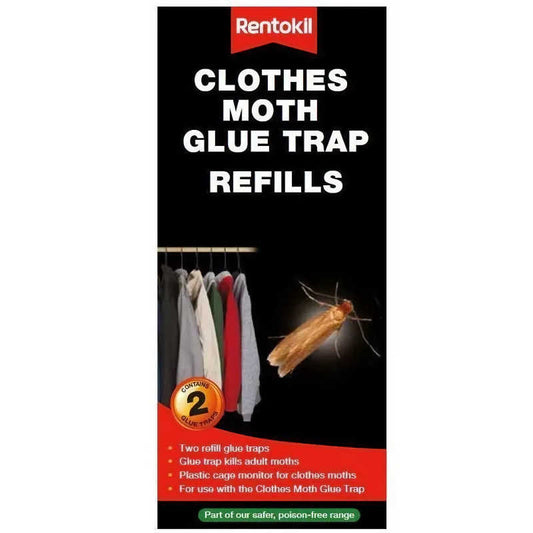 Rentokil Clothes Moth Glue Trap Refill (2)