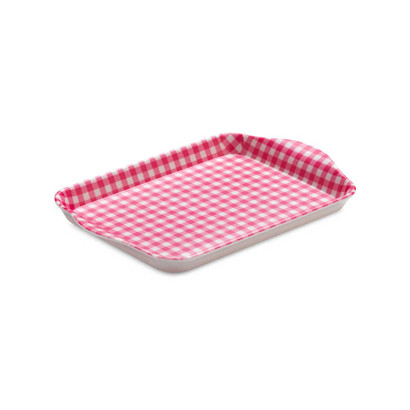 Zeal Mini Melamine Gingham Tray