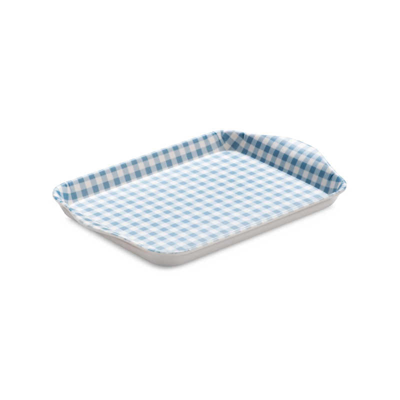 Zeal Mini Melamine Gingham Tray