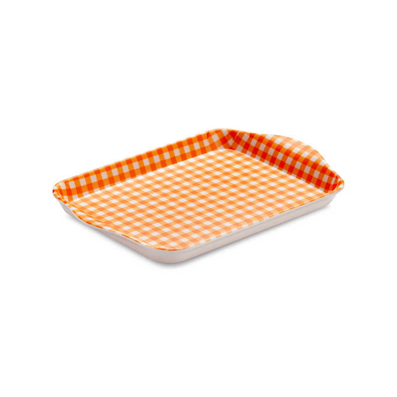Zeal Mini Melamine Gingham Tray