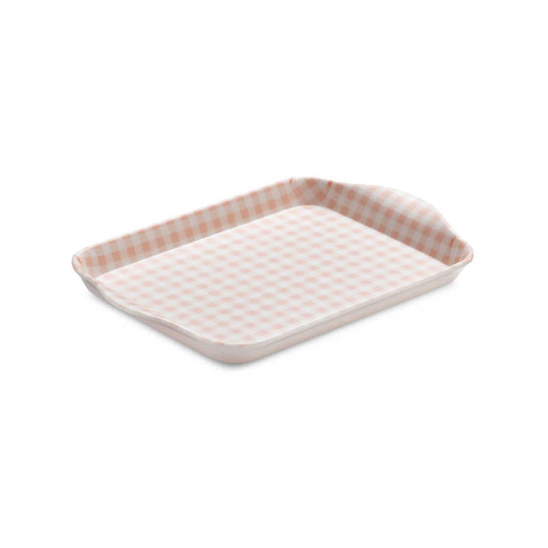 Zeal Mini Melamine Gingham Tray