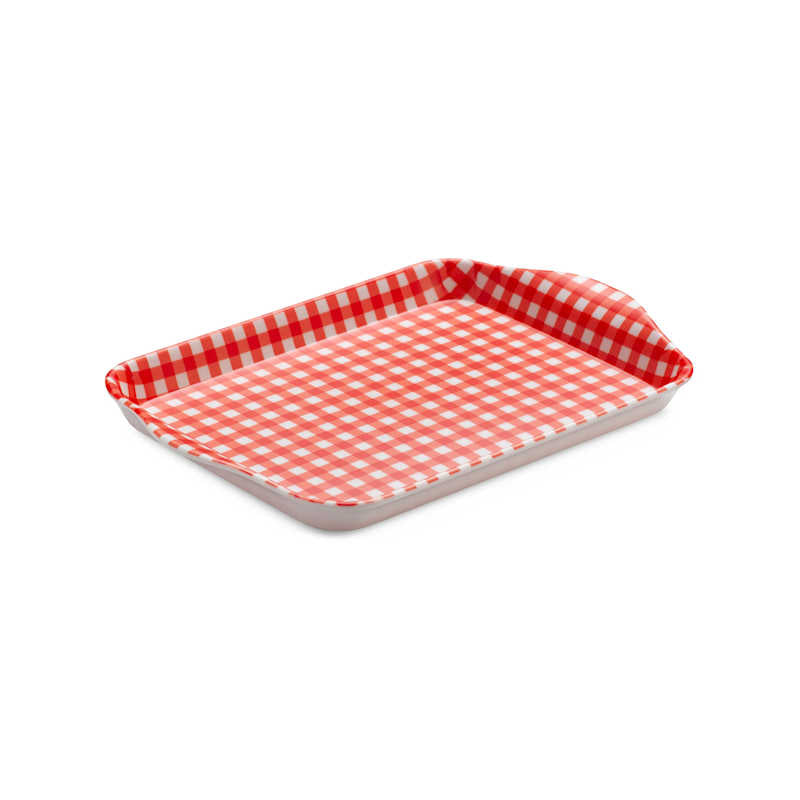 Zeal Mini Melamine Gingham Tray