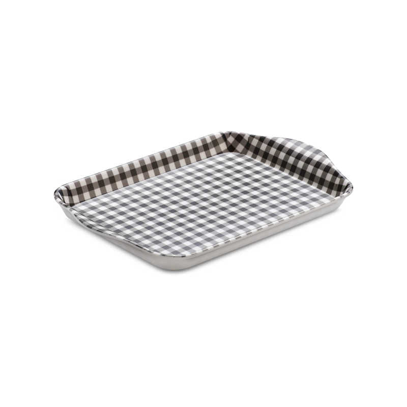 Zeal Mini Melamine Gingham Tray