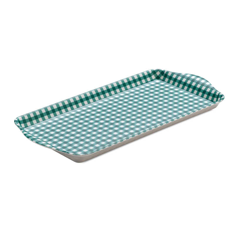 Zeal Melamine Gingham Sandwich Tray