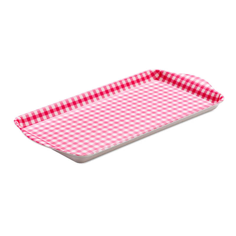 Zeal Melamine Gingham Sandwich Tray