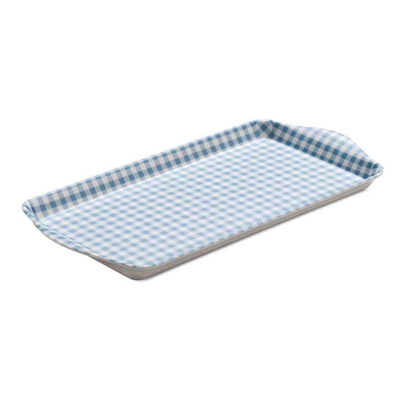 Zeal Melamine Gingham Sandwich Tray