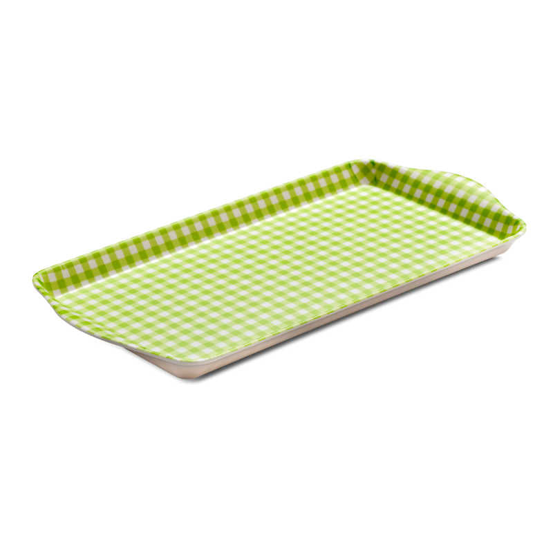 Zeal Melamine Gingham Sandwich Tray