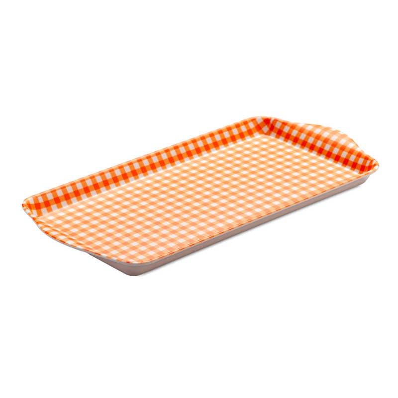 Zeal Melamine Gingham Sandwich Tray