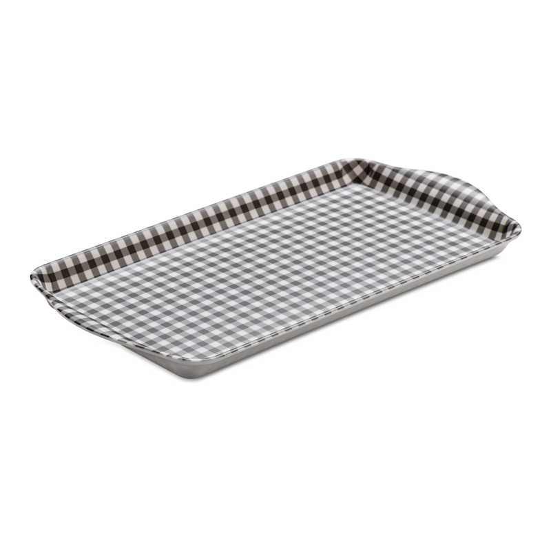 Zeal Melamine Gingham Sandwich Tray