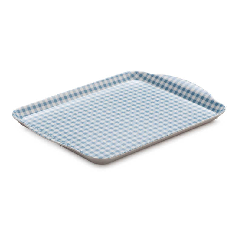 Zeal Melamine Small Gingham Tray