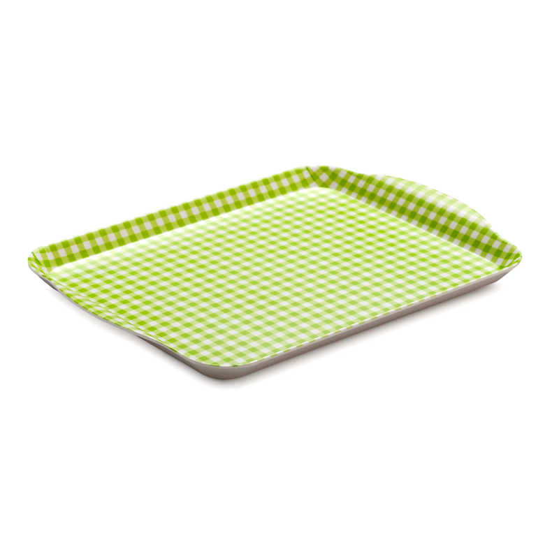 Zeal Melamine Small Gingham Tray