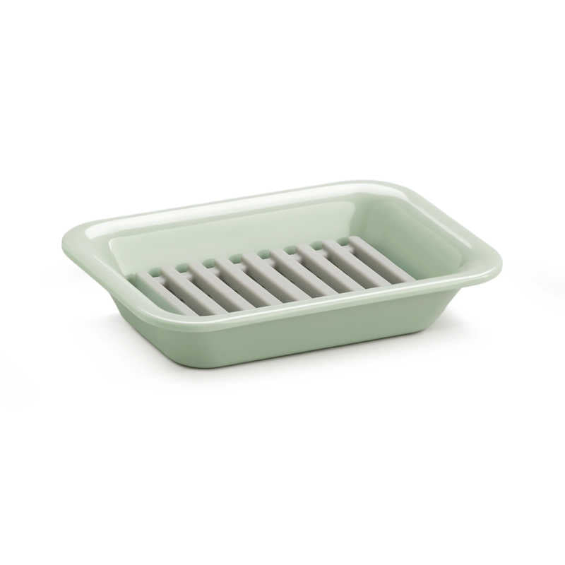 Zeal Melamine/Silicone 2 Part Soap Dish
