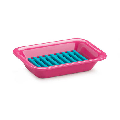 Zeal Melamine/Silicone 2 Part Soap Dish