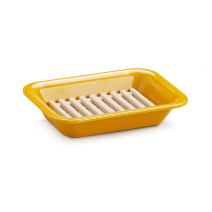 Zeal Melamine/Silicone 2 Part Soap Dish