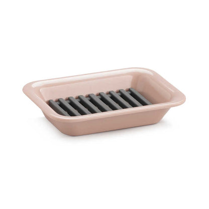 Zeal Melamine/Silicone 2 Part Soap Dish