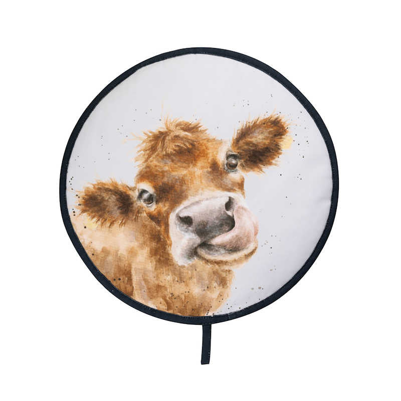 Wrendale Designs Hob Cover 'Mooo'