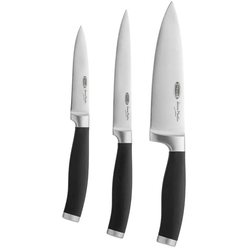 Stellar James Martin 3pc Knife Set