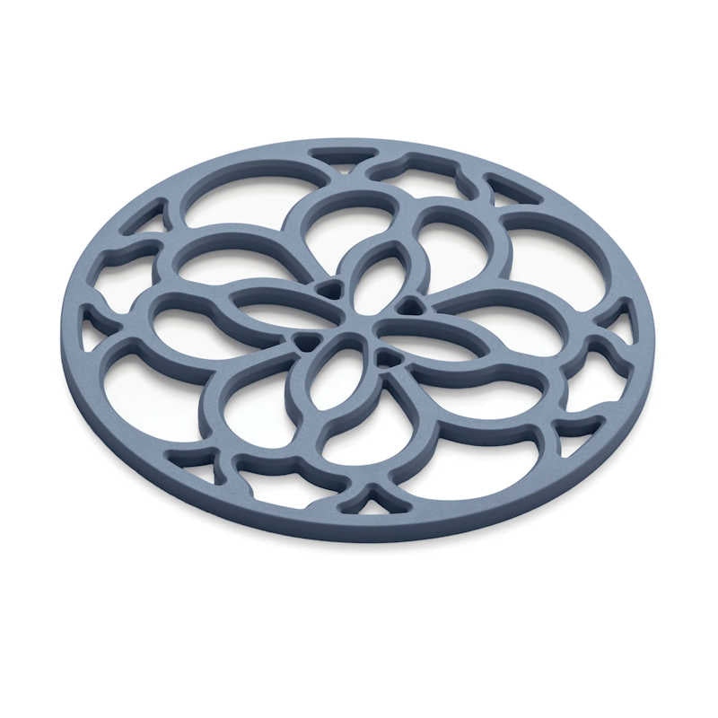 Zeal 20cm Round Silicone Heritage Trivet