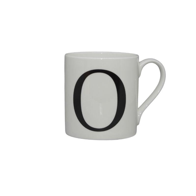 Bone China Alphabet Mug