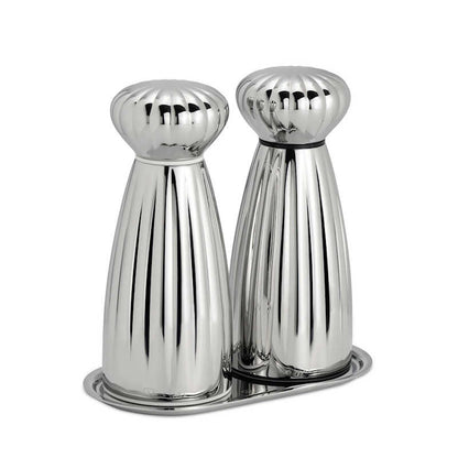 Robert Welch Palm Stainless Steel Small Salt & Pepper Mill Set