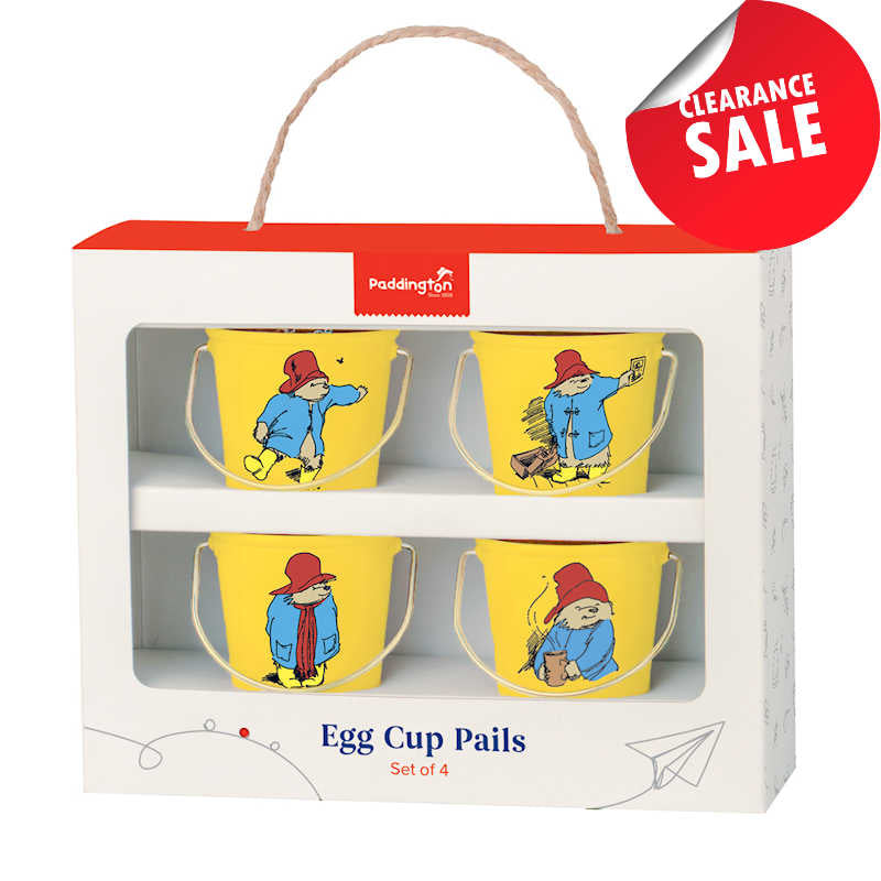 Paddington Set of Four Egg Cup Pails