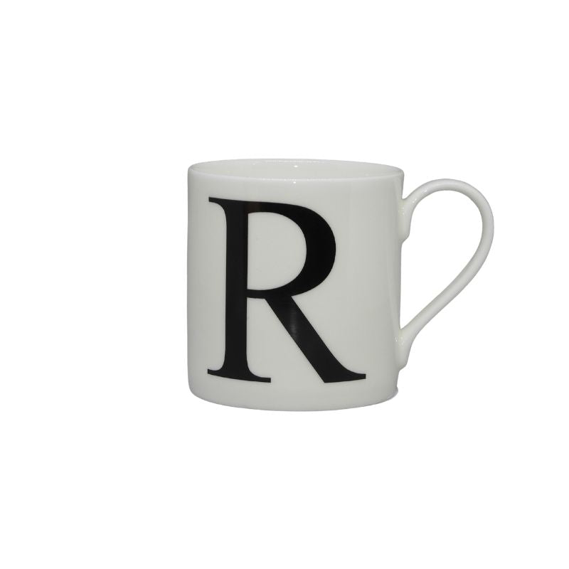 Bone China Alphabet Mug