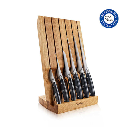 Robert Welch Professional Angle Oak Knife Block Set