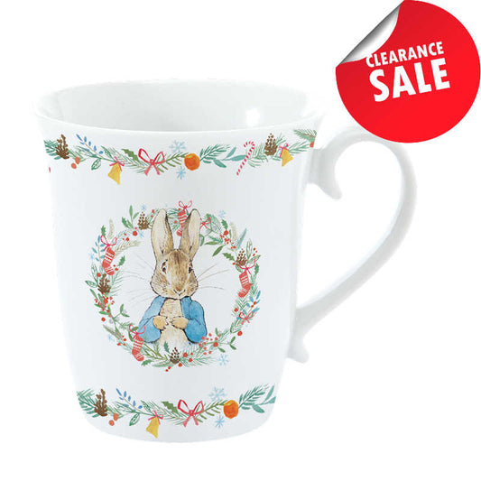 Stow Green Peter Rabbit Christmas Mug