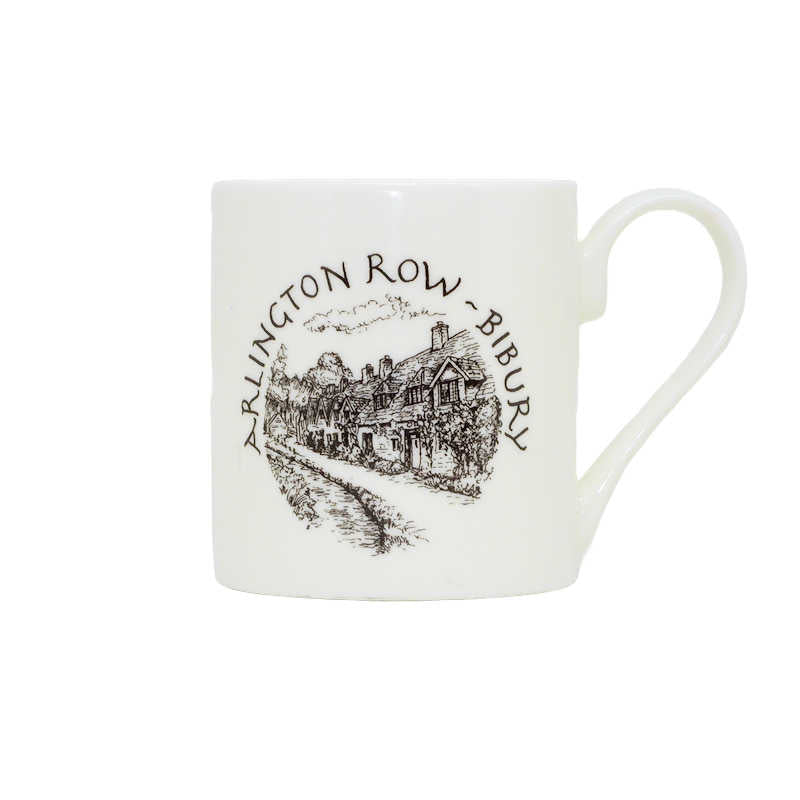 Bibury Arlington Row Bone China Mug