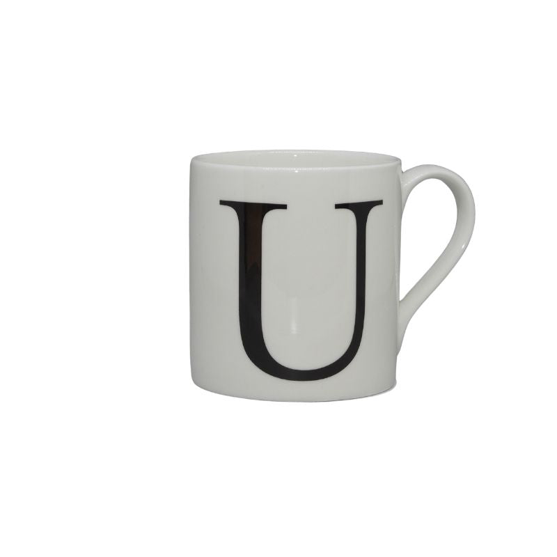 Bone China Alphabet Mug