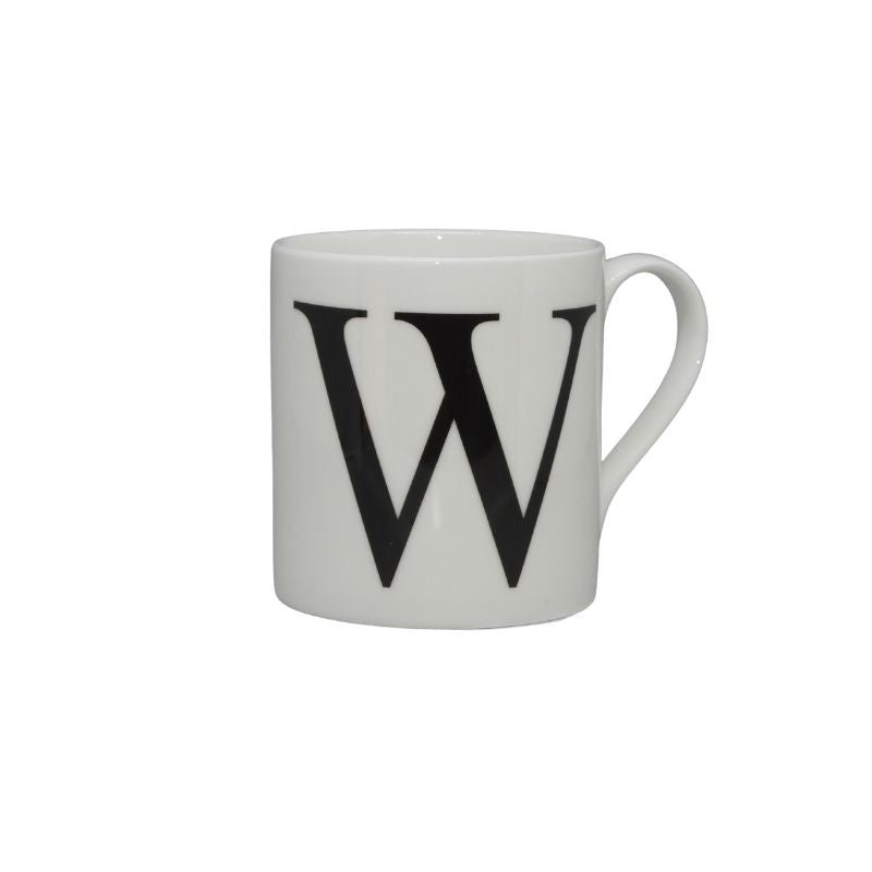Bone China Alphabet Mug