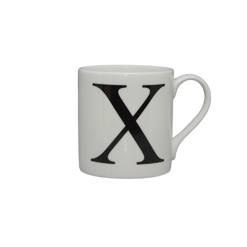 Bone China Alphabet Mug