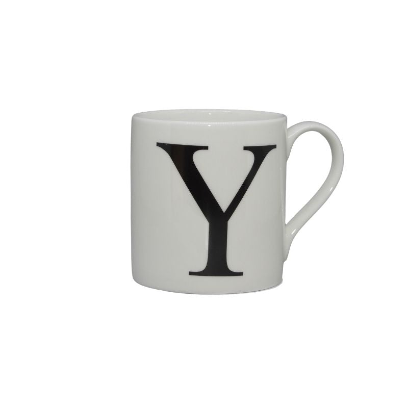 Bone China Alphabet Mug