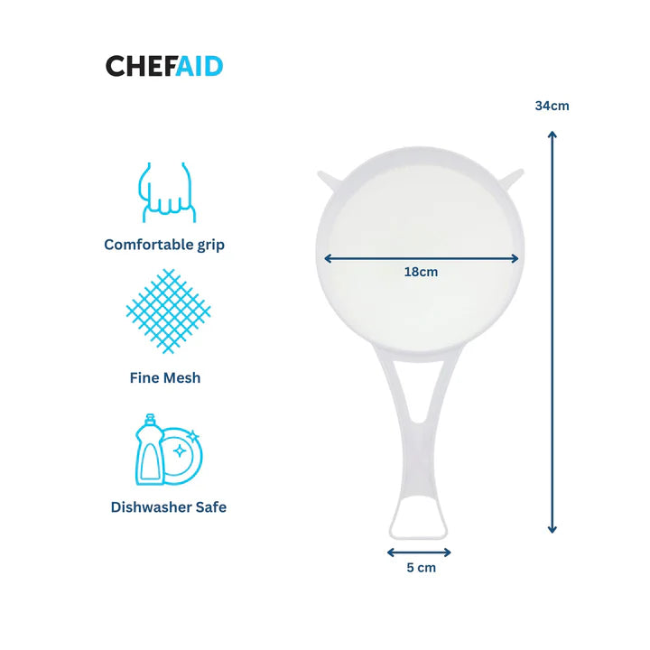 Chef Aid Plastic Strainer 18Cm