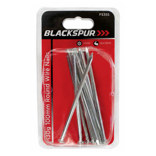 Blackspur 130g 100mm Round Wire Nails