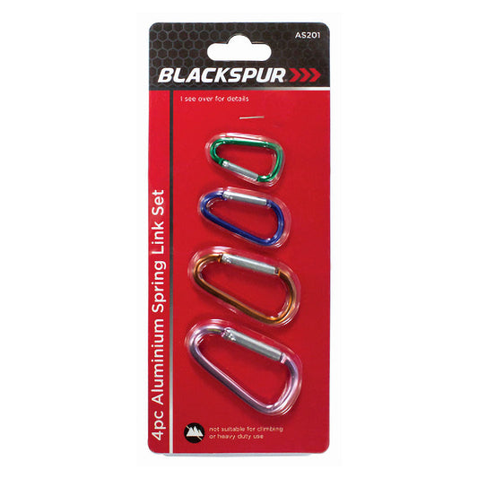 Blackspur 4PC Aluminium Spring Link Set