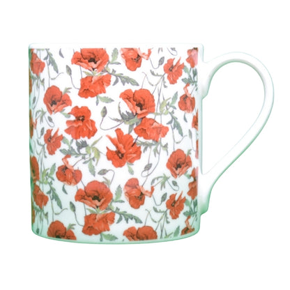 Poppy Chintz Large Bone China Mug