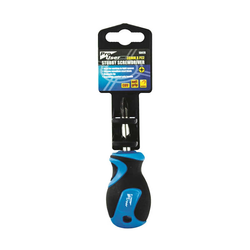 Pro User 38mm x PZ2 Stubby Screwdriver