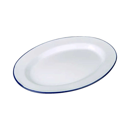 Falcon Enamel 30cm Oval Plate