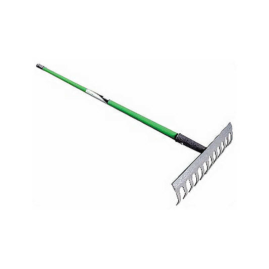 Green Blade 12-Teeth Garden Rake with PVC Grip