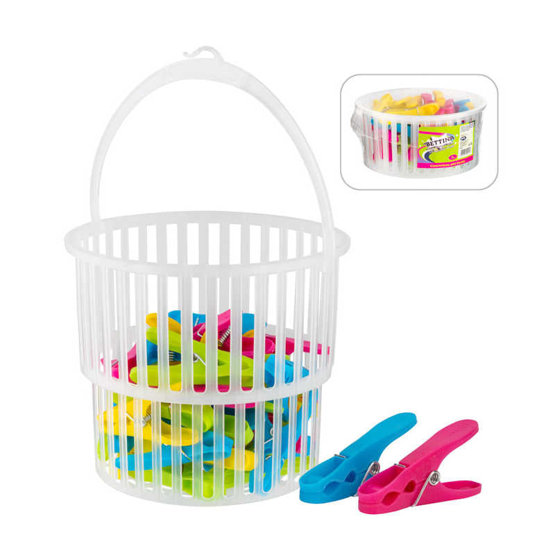 Bettina Peg Basket with 36 Pegs