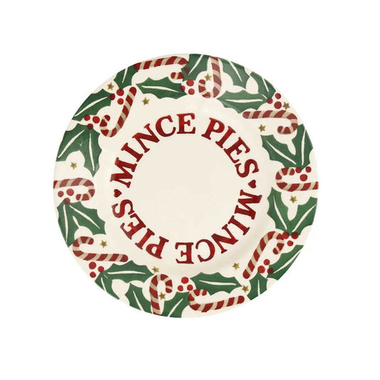 Emma Bridgewater Candy Canes Medium Dinner Plate 8.5"
