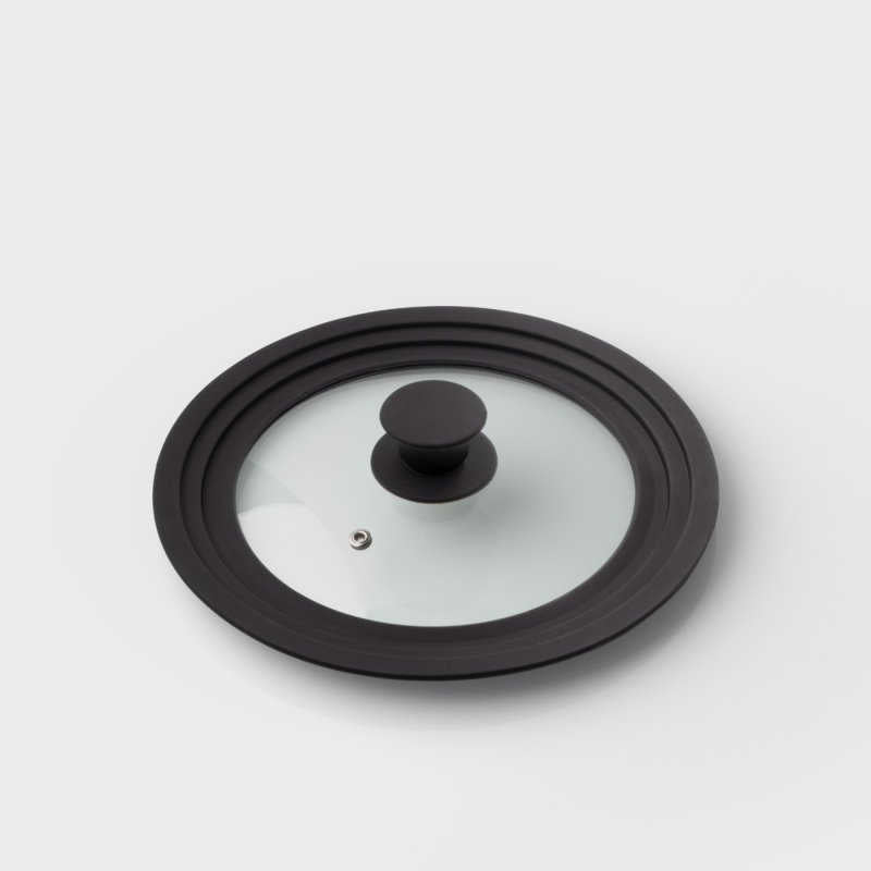Taylor's Eye Witness Silicone and Glass Universal Pan Lid Medium