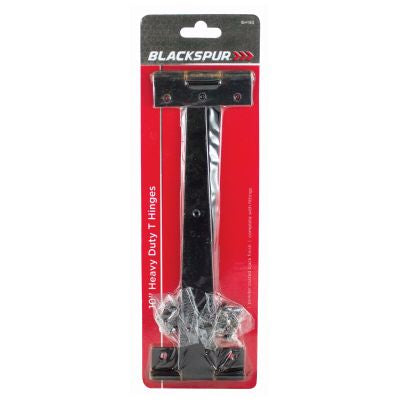 Blackspur 10" Heavy Duty T Hinges (2pc)